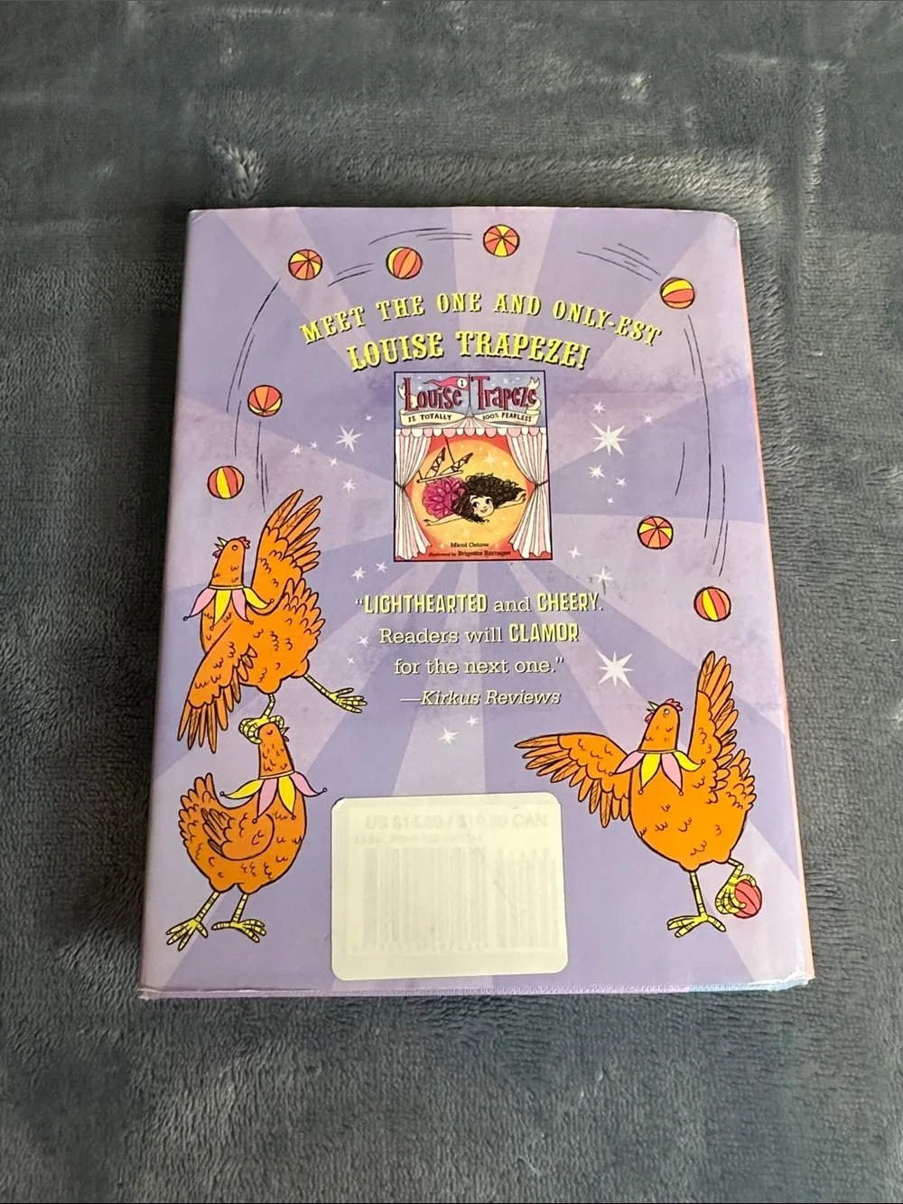 3/$10 Louise Trapeze Book — Pink Cover Kids' Story